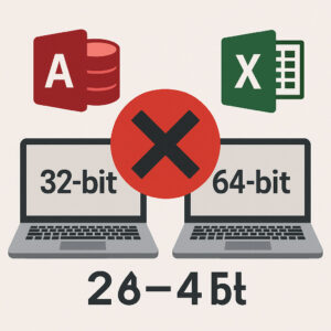 Officeのバージョン変更でAccessやExcelツールが動作しなくなった原因と対策