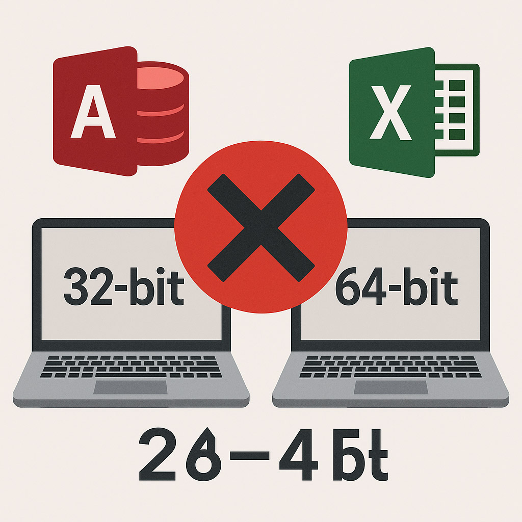 Officeのバージョン変更でAccessやExcelツールが動作しなくなった原因と対策