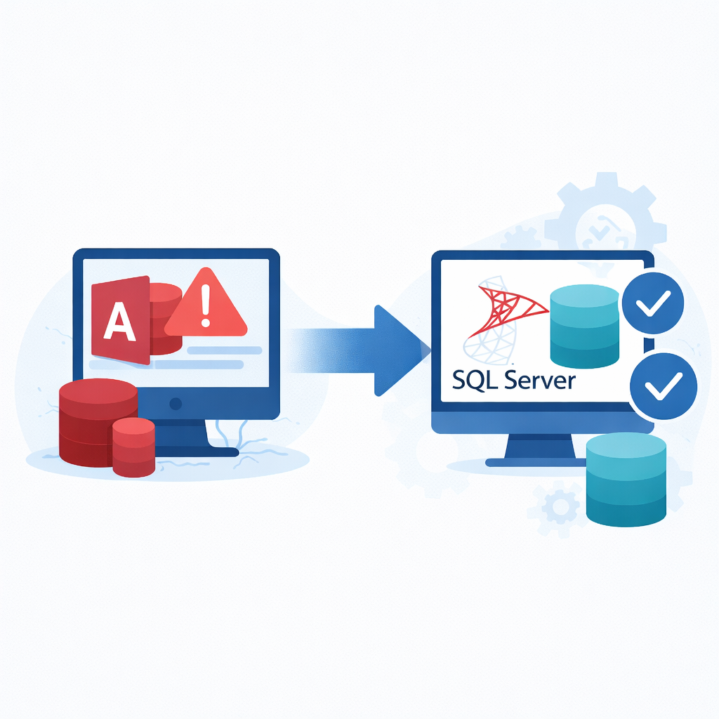 【要注意】古いAccessを使い続けていませんか？改修・アップサイジングで安全運用へ