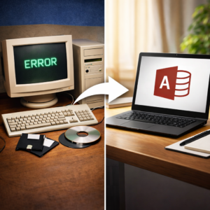 20年以上前のAccessシステムを復旧・改修 ― 起動しない旧型PCから始まった顧客管理システムの移行事例