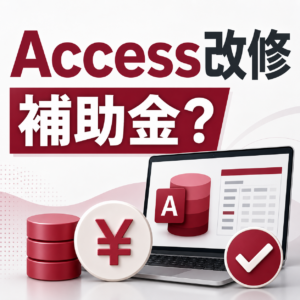 Microsoft Access改修に使える補助金とは？業務効率化・省力化に活用できる制度を解説