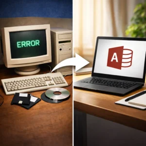 20年以上前のAccessシステムを復旧・改修 ― 起動しない旧型PCから始まった顧客管理システムの移行事例